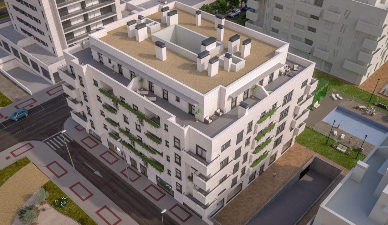 Promoción Residencial Jardines de la Universidad R-8.2, obra nueva en Badajoz (Revista)