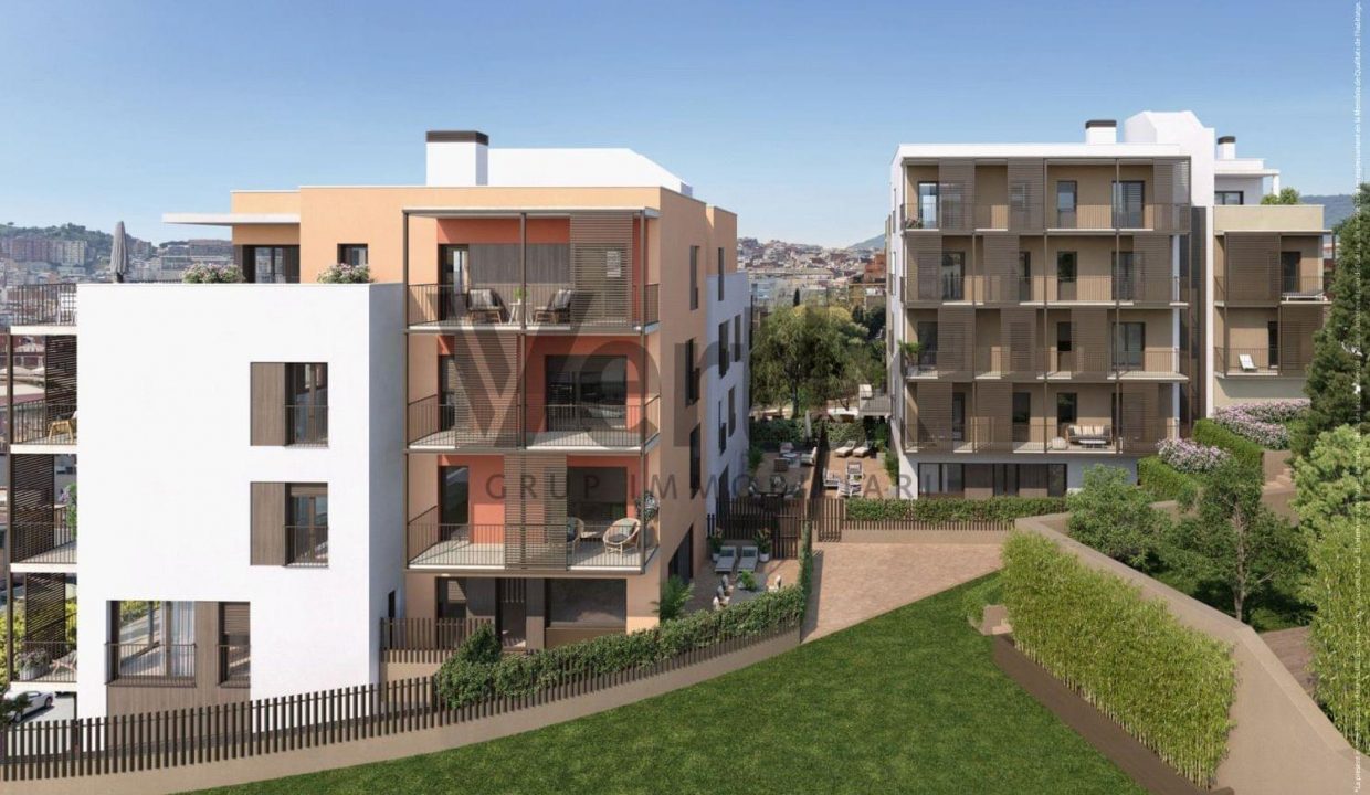 Promoción Els Jardins de Can Mateu, obra nueva en Barcelona (Revista)