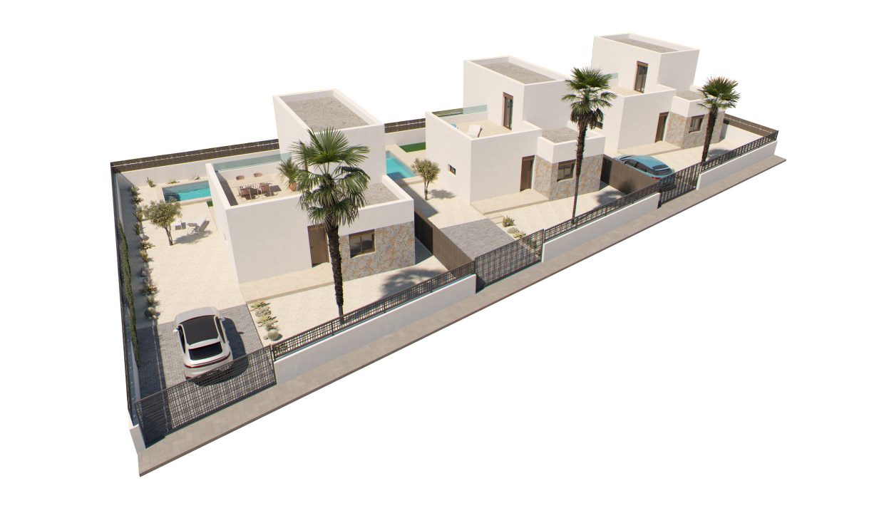 Promoción Gante Villas R21, obra nueva en Algorfa (Revista)