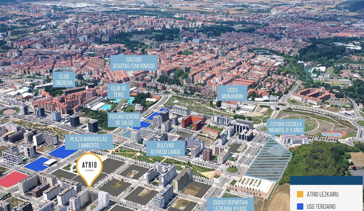Promoción Atrio Lezkairu, obra nueva en Pamplona (Revista)