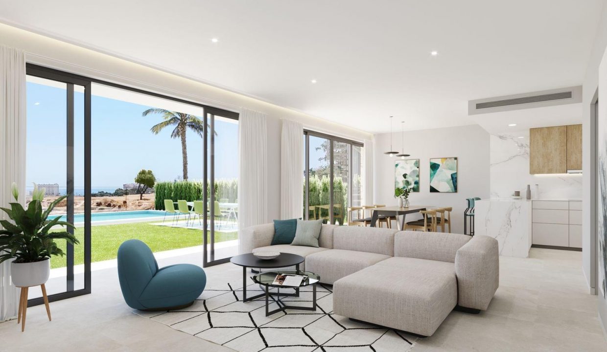Promoción Villas de la Font, obra nueva en San Juan de Alicante (Revista)