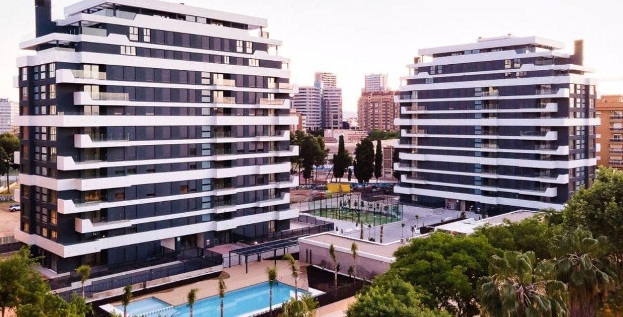 Promoción Maestro Rodrigo Garden, obra nueva en Valencia (Revista)