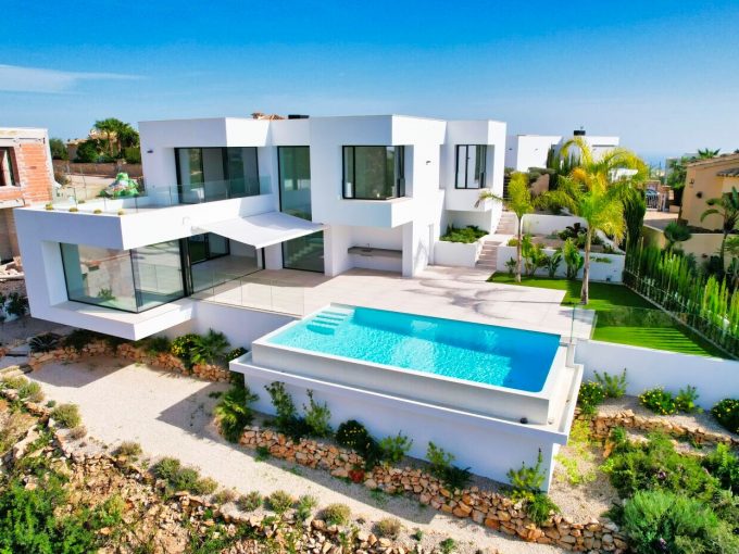 Promoción Maravillosa villa en Cumbre del Sol, obra nueva en Benitachell (Revista)