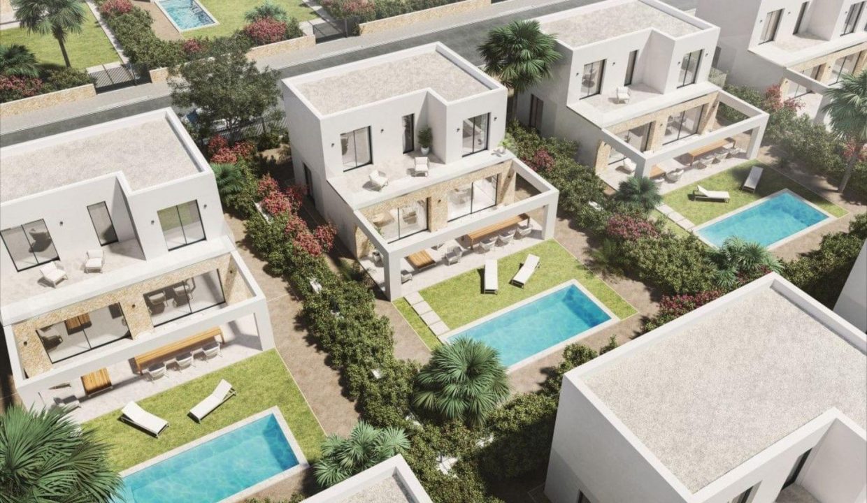 Promoción Las Villas de Dalt sa Rapita II, obra nueva en Campos (Revista)
