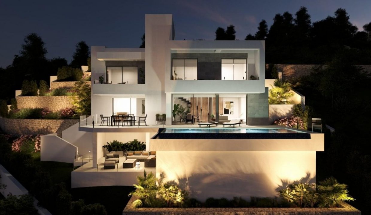 Promoción Lirios Sunrise, obra nueva en Benitachell (Revista)