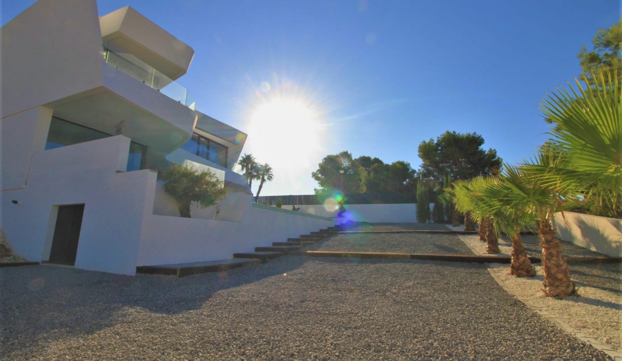 Promoción Villa de lujo en una zona privilegiada, obra nueva en Calpe (Revista)
