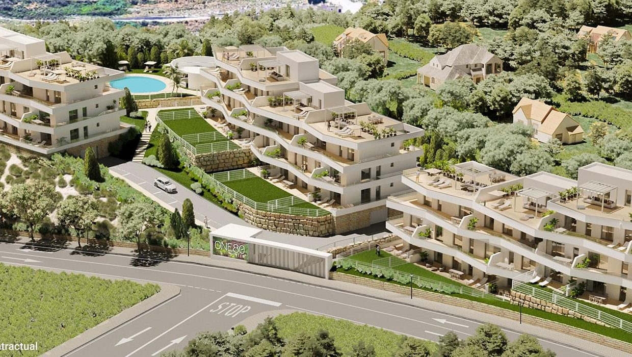 Promoción One 80 Suites, obra nueva en Gazela Hills (Revista)