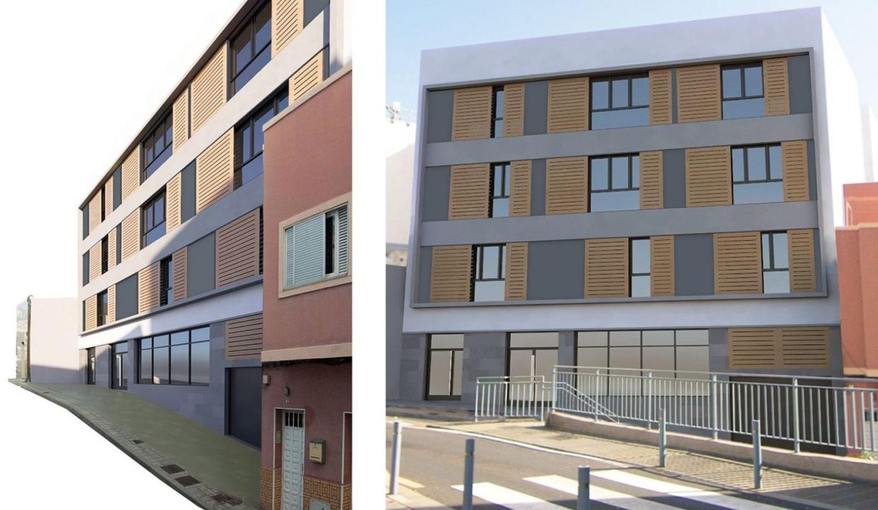 Promoción Edificio Claudia Tenerife, obra nueva en La Cuesta (Revista)