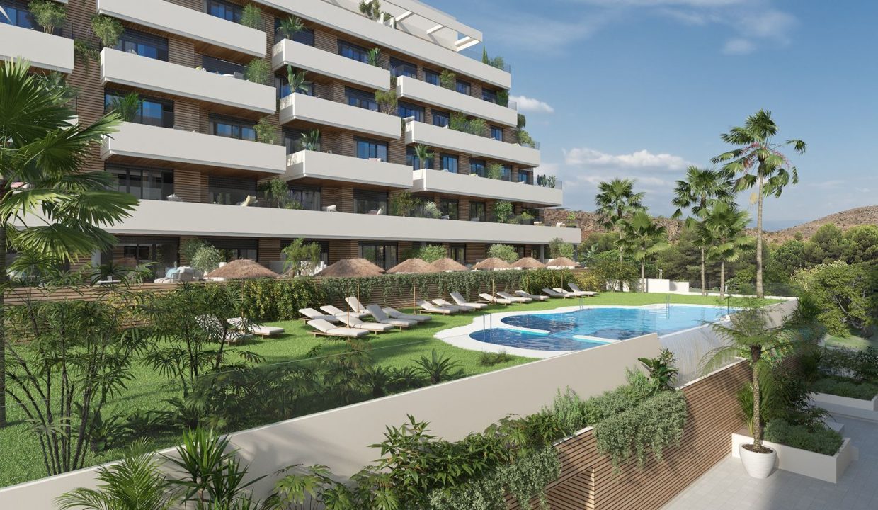 Promoción RESIDENCIAL LIVING GARDENS, obra nueva en Torremolinos (Revista)