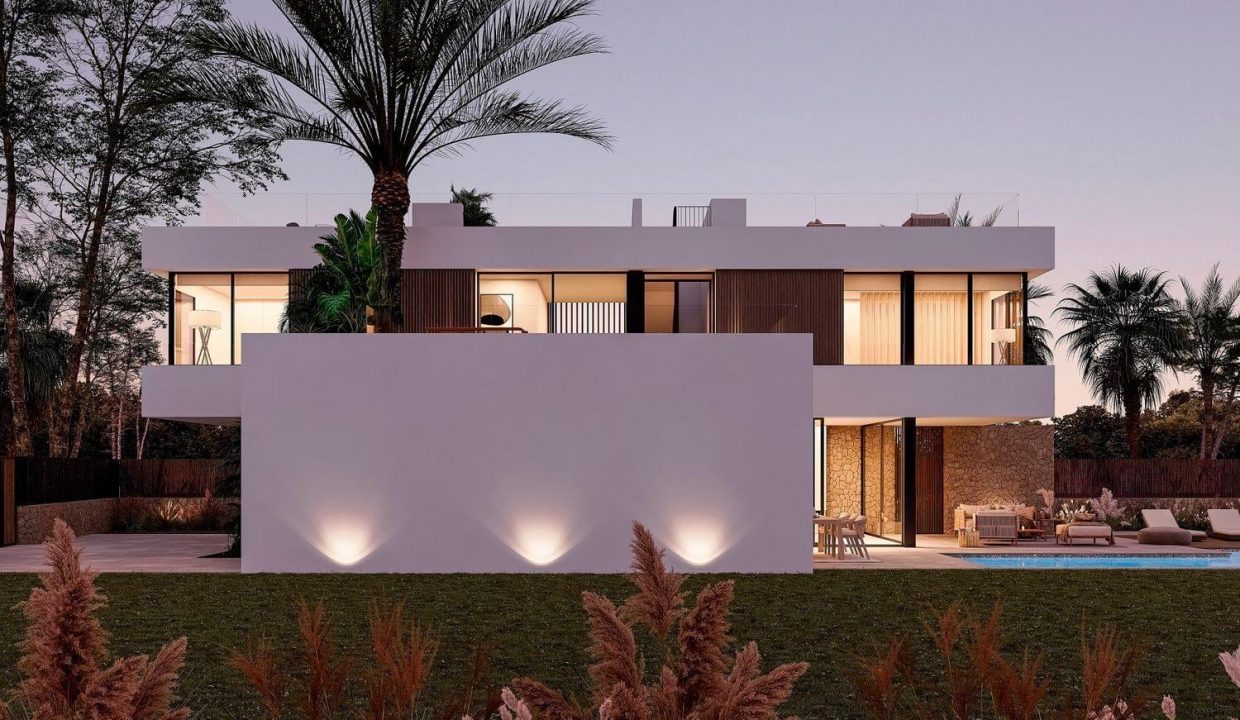 Promoción Vanguardista chalet Santani, obra nueva en Santañy (Revista)