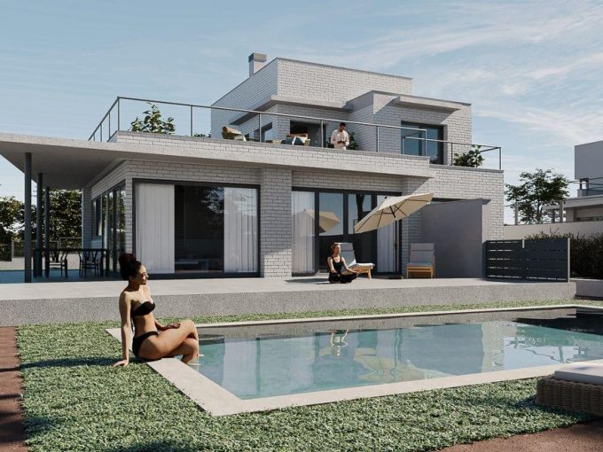 Promoción Residencial Cami del Pedró, obra nueva en Sant Andreu de Llavaneres (Revista)