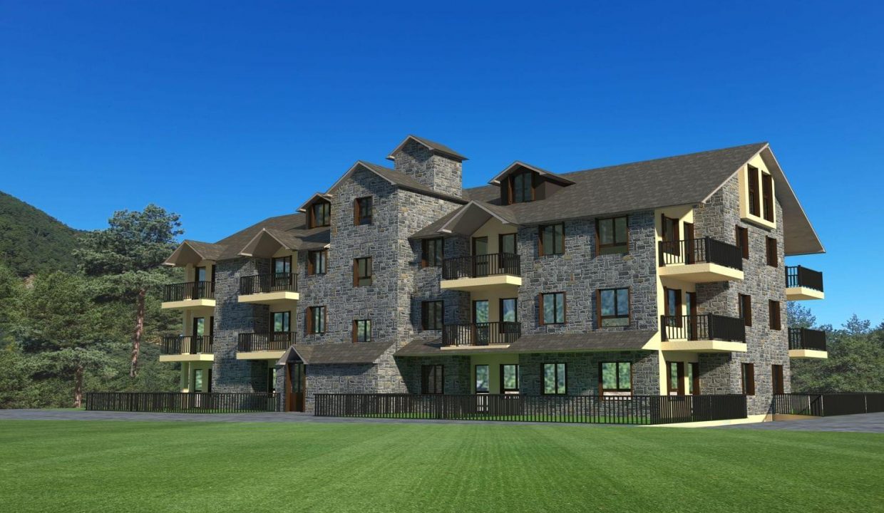 Promoción Edificio El Carrascal, obra nueva en Villanúa (Revista)
