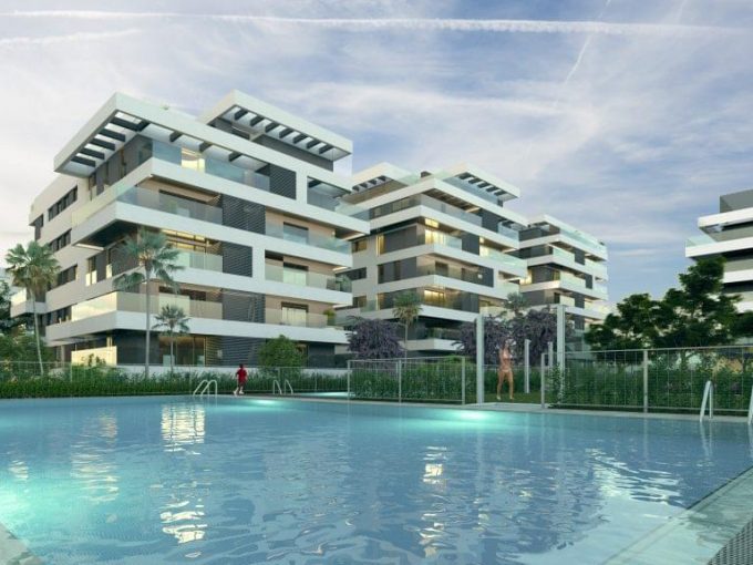 Promoción Residencial Terrazas de Teatinos, obra nueva en Málaga (Revista)