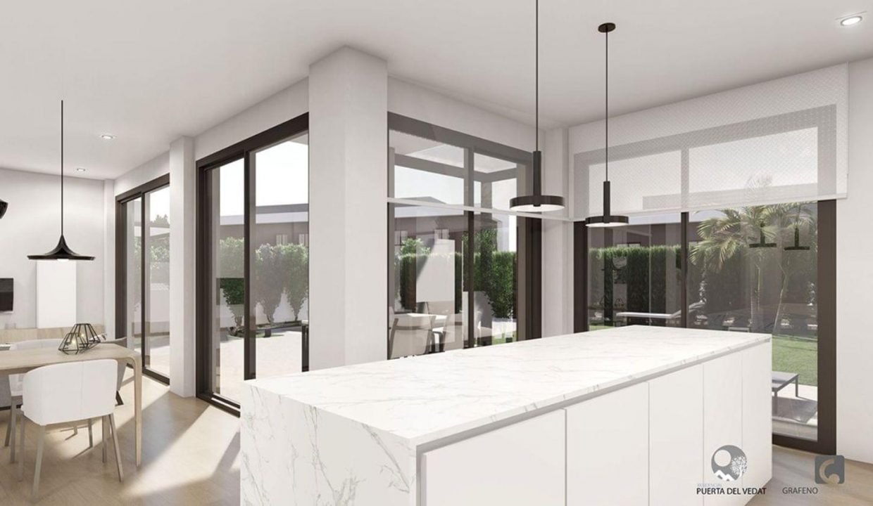 Promoción Residencial Puerta del Vedat, obra nueva en Urbanización Mas de la Montañeta (Revista)