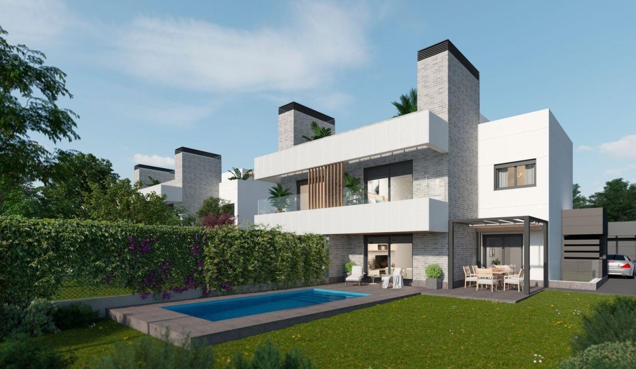 Promoción Villas del Parque 2, obra nueva en Boadilla del Monte (Revista)