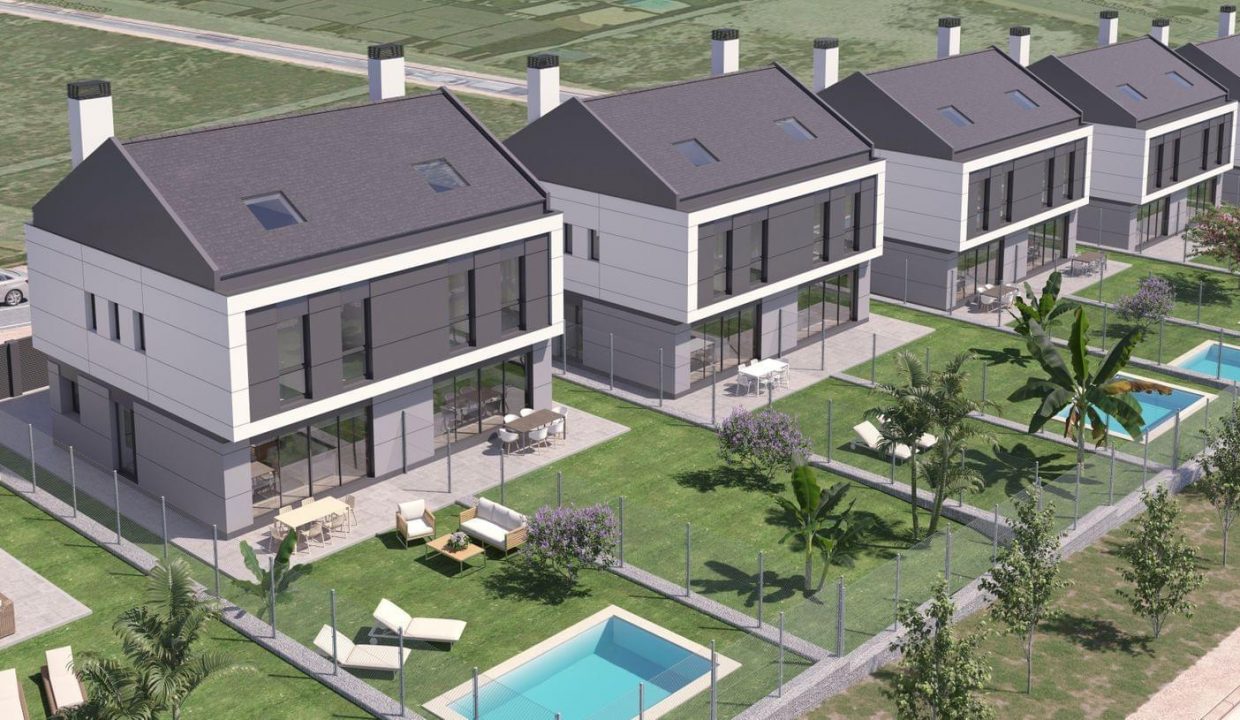Promoción Villas del Mirador, obra nueva en Villalbilla (Revista)