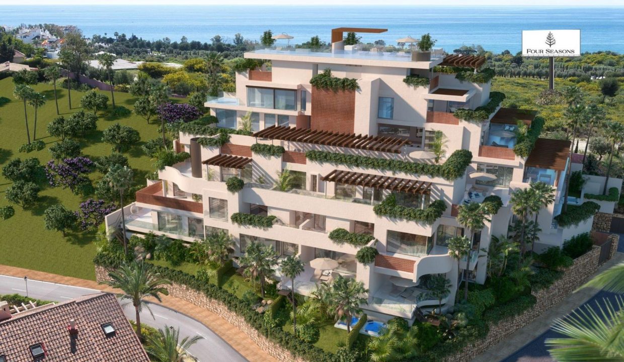 Promoción La Cornisa de Río Real Golf, obra nueva en Marbella (Revista)
