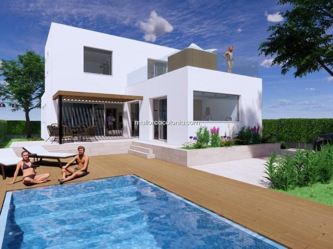 Promoción Chalet en Colonia de Sant Pere, obra nueva en Montferrutx (Revista)