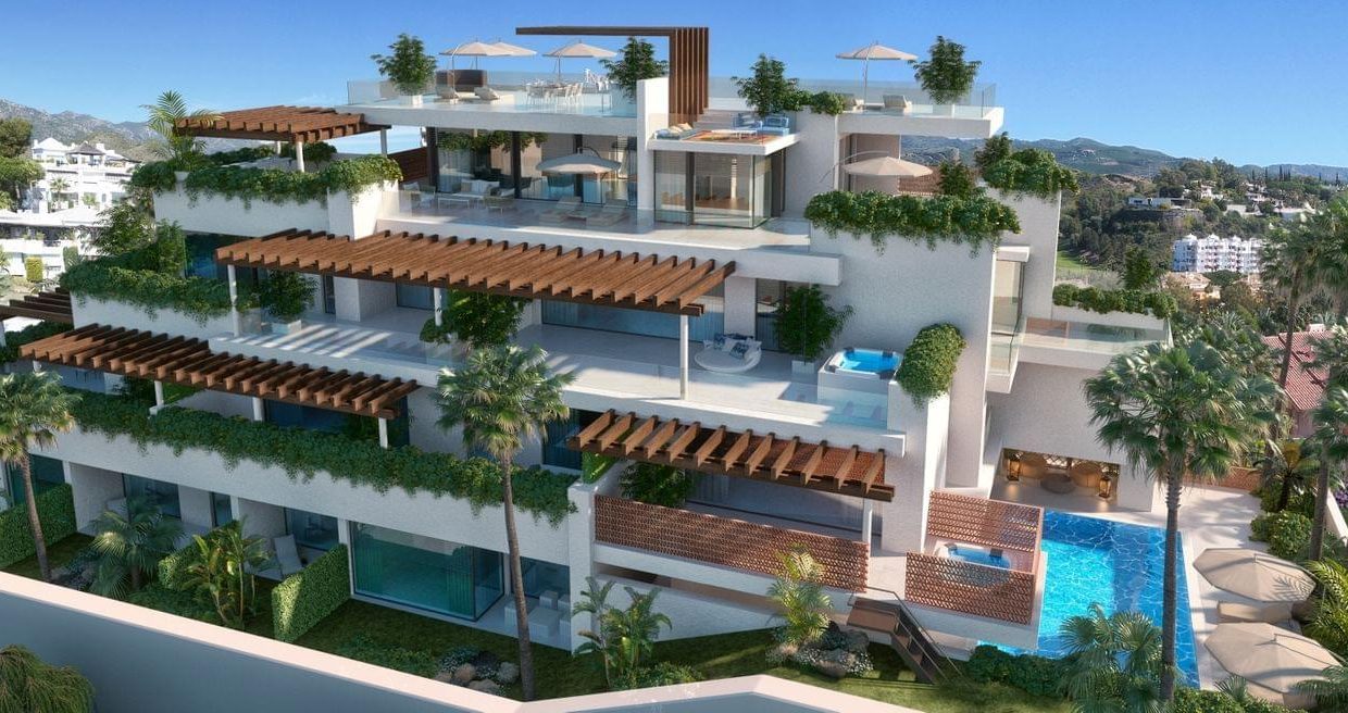 Promoción La Cornisa de Río Real Golf, obra nueva en Marbella (Revista)