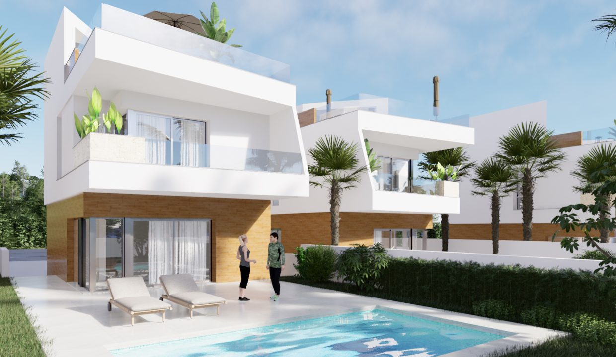 Promoción VISTA AZUL XXXV LO ROMERO GOLF VILLAS, obra nueva en Pilar de la Horadada (Revista)
