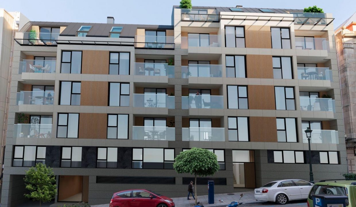 Promoción calle Nicaragua 43-45, obra nueva en O Corazón de María (Revista)