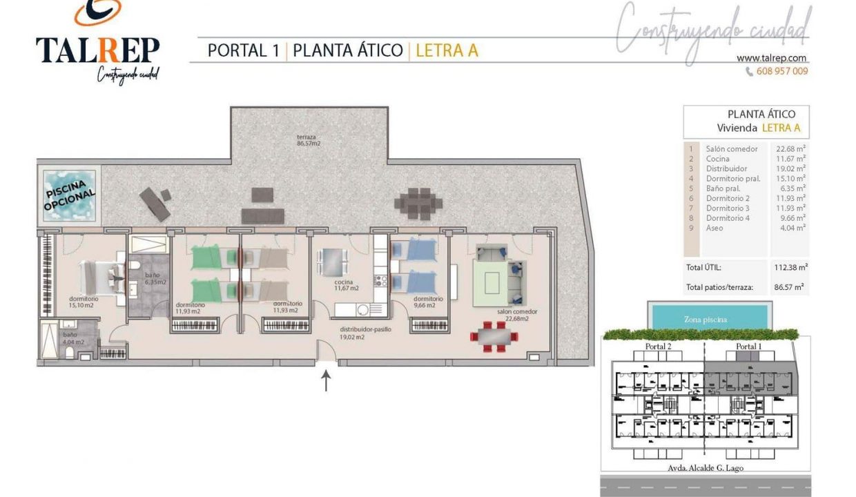 Promoción Residencial 40 viviendas, obra nueva en Palomarejos (Revista)