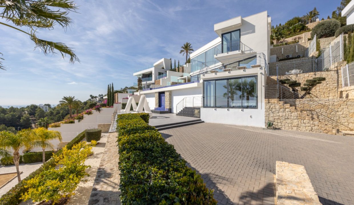 Promoción Impresionante villa en el pintoresco pueblo, obra nueva en Benisa (Revista)