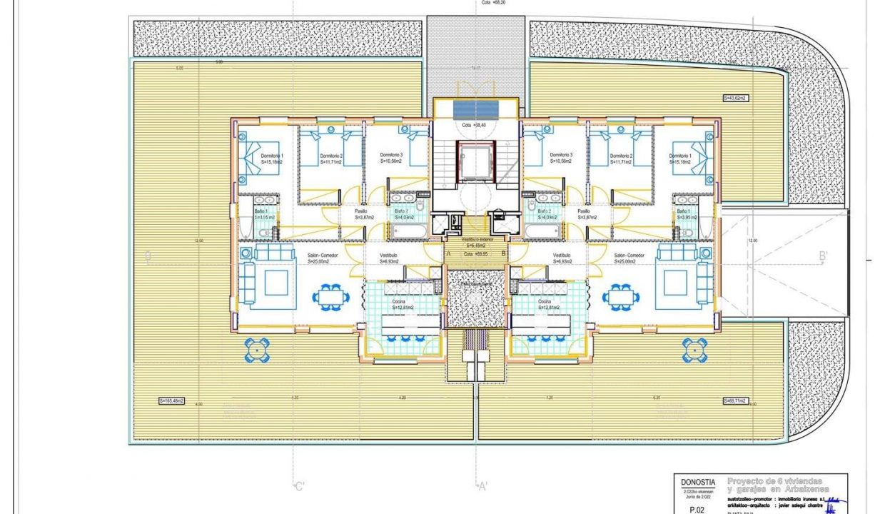 Promoción Nuevo edificio de viviendas en Arbaizenea, obra nueva en San Sebastián (Revista)