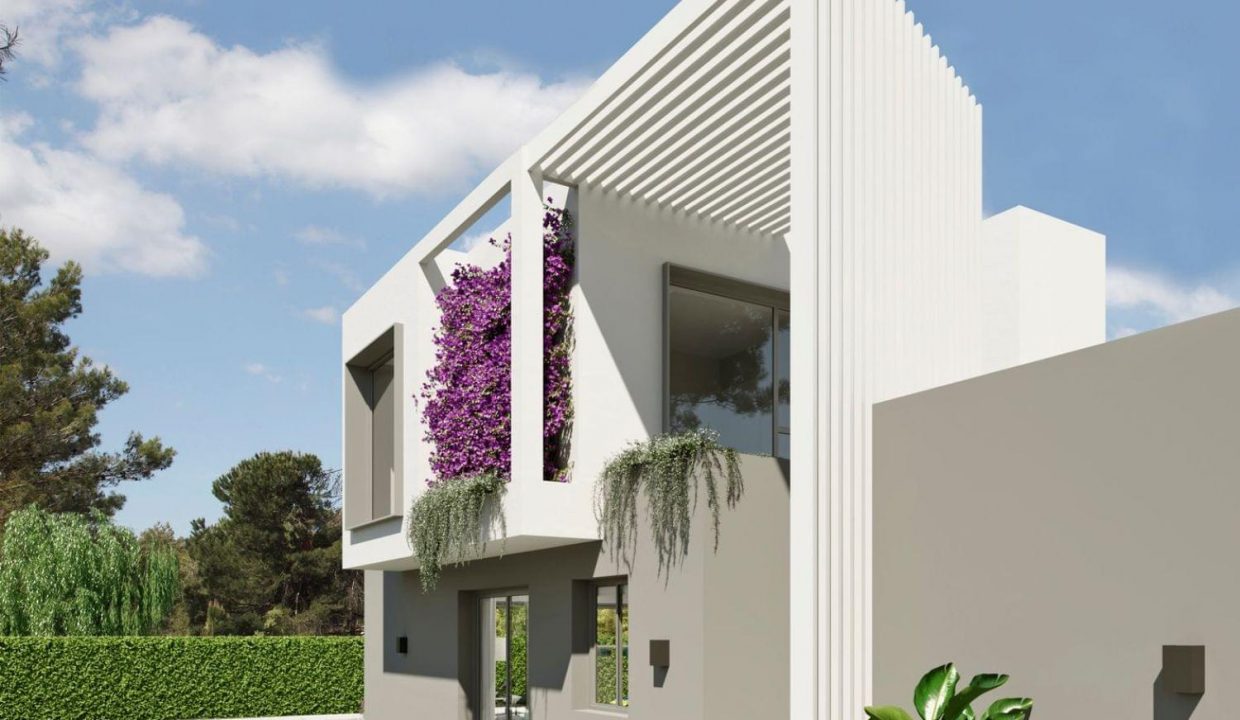 Promoción Villas de la Font, obra nueva en San Juan de Alicante (Revista)