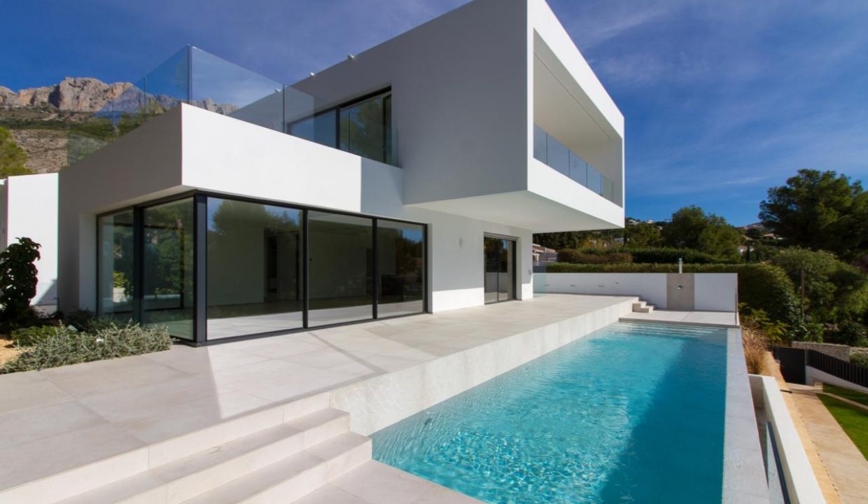 Promoción Impresionante villa de nueva construcción, obra nueva en Altea (Revista)