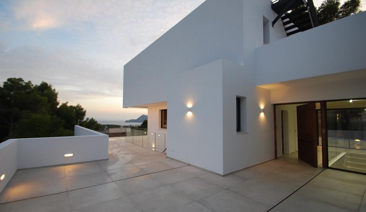 Promoción Impresionante villa de nueva construcción, obra nueva en Altea (Revista)