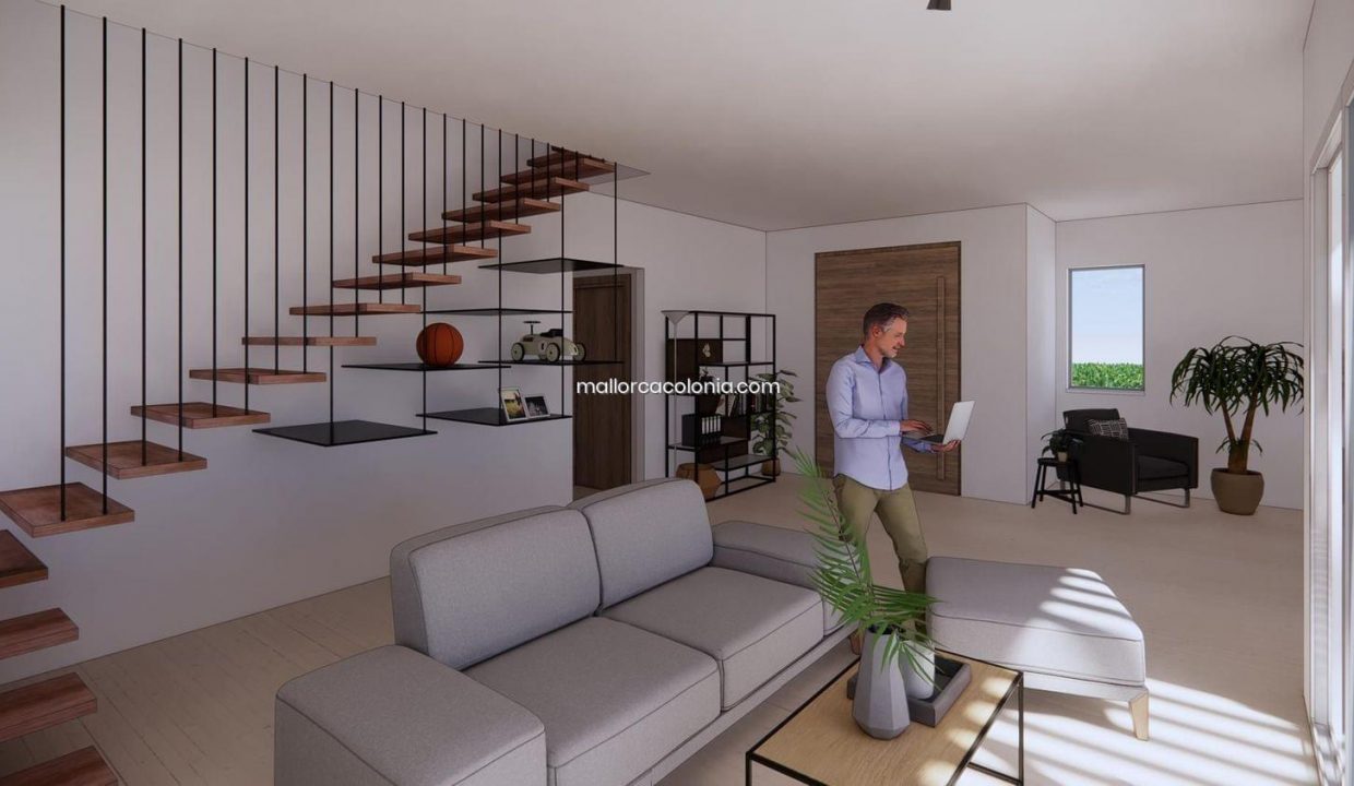 Promoción Chalet en Colonia de Sant Pere, obra nueva en Montferrutx (Revista)