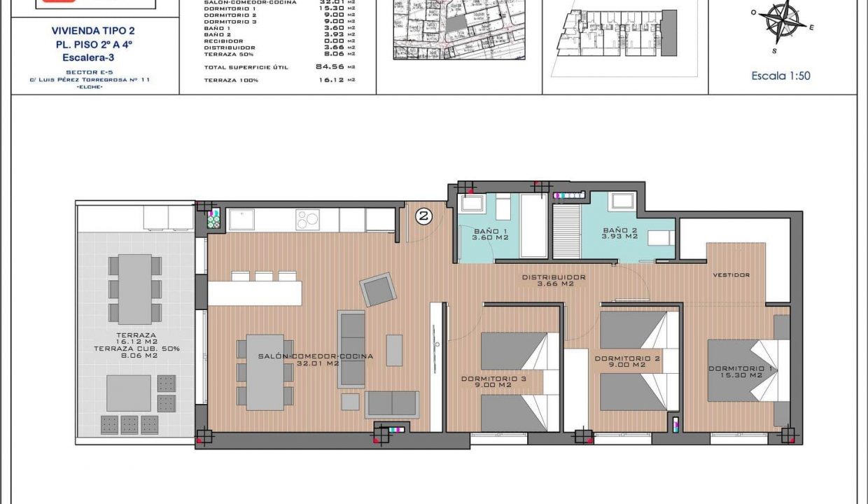 Promoción Edificio Alexander, obra nueva en Elche (Revista)