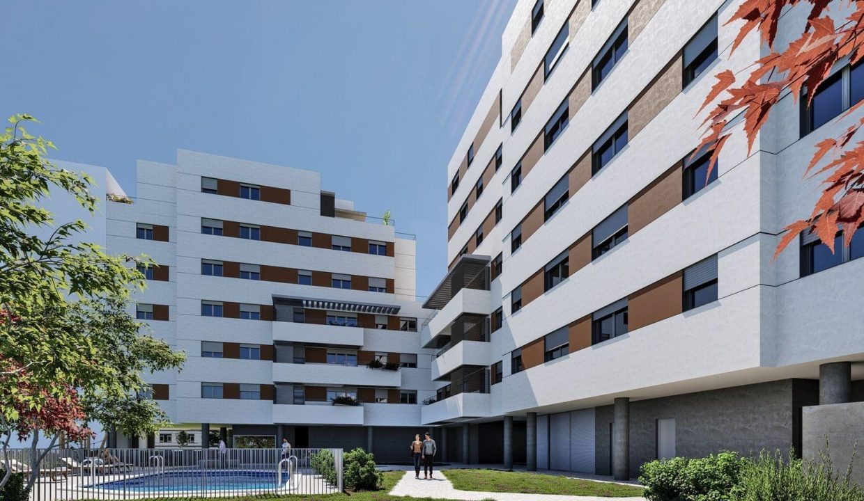Promoción Residencial Sextans II, obra nueva en Madrid (Revista)