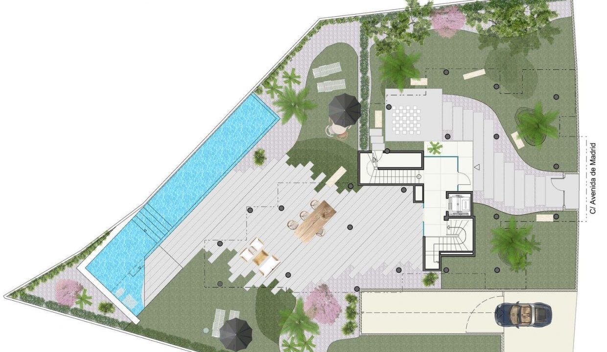 Promoción Edificio Plaza España, obra nueva en O Corazón de María (Revista)