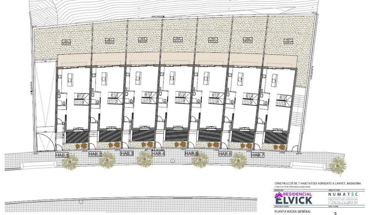 Promoción Residencial Mas Pujol, obra nueva en Badalona (Revista)
