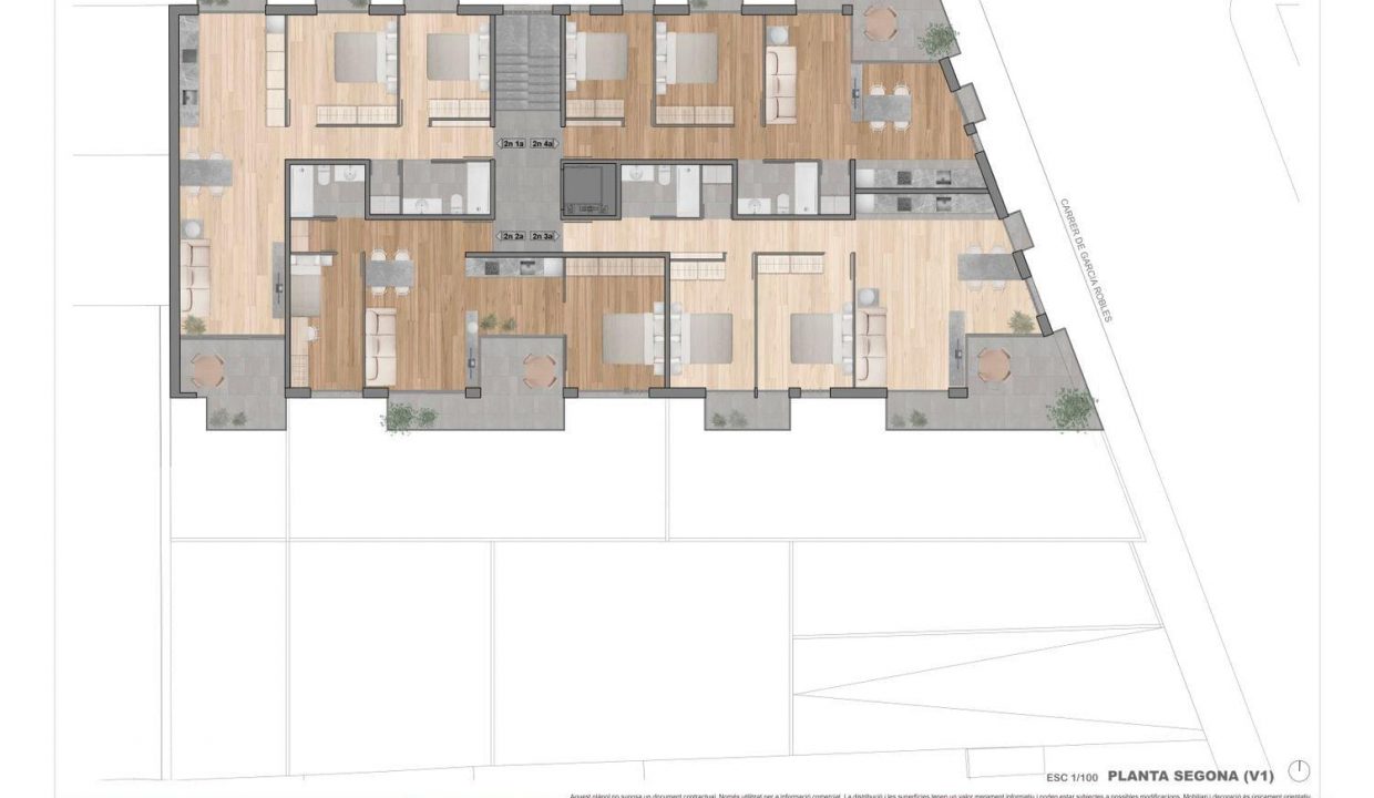 Promoción Edifici Ctra. Riudaura 25, obra nueva en Olot (Revista)