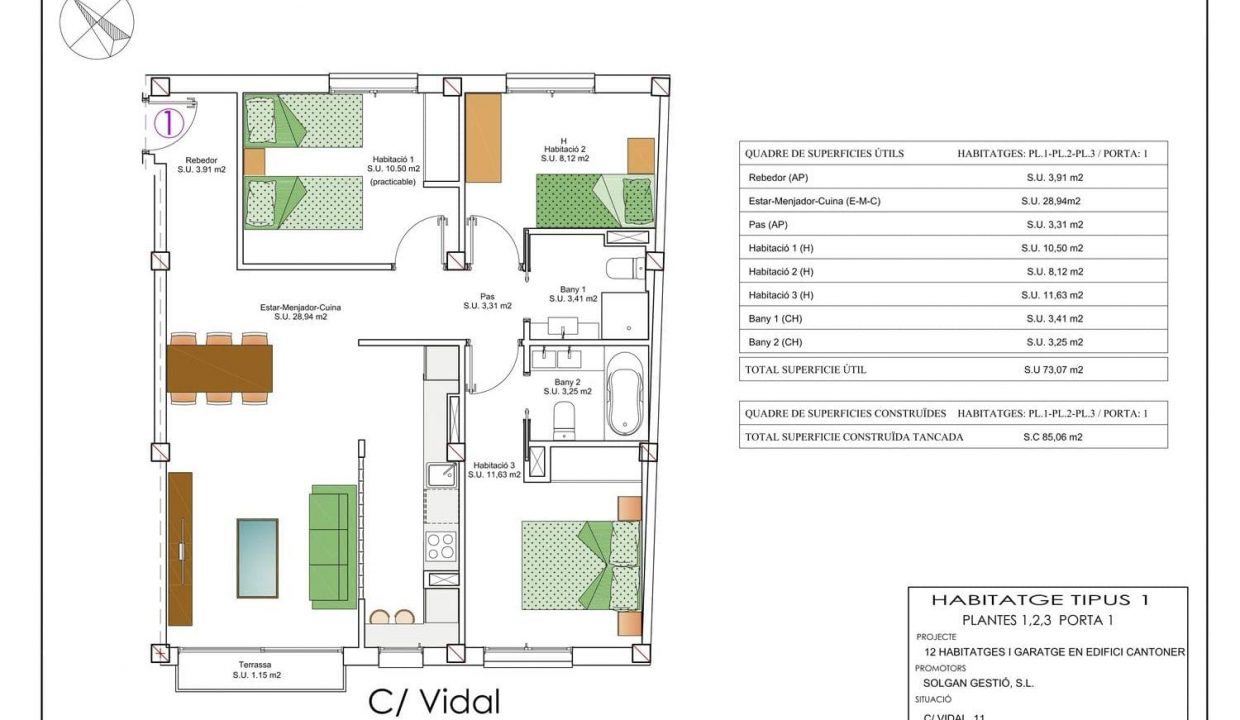 Promoción Viu Al Centre, obra nueva en Reus (Revista)
