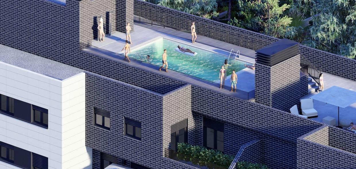 Promoción Residencial Garnacha, obra nueva en Logroño (Revista)