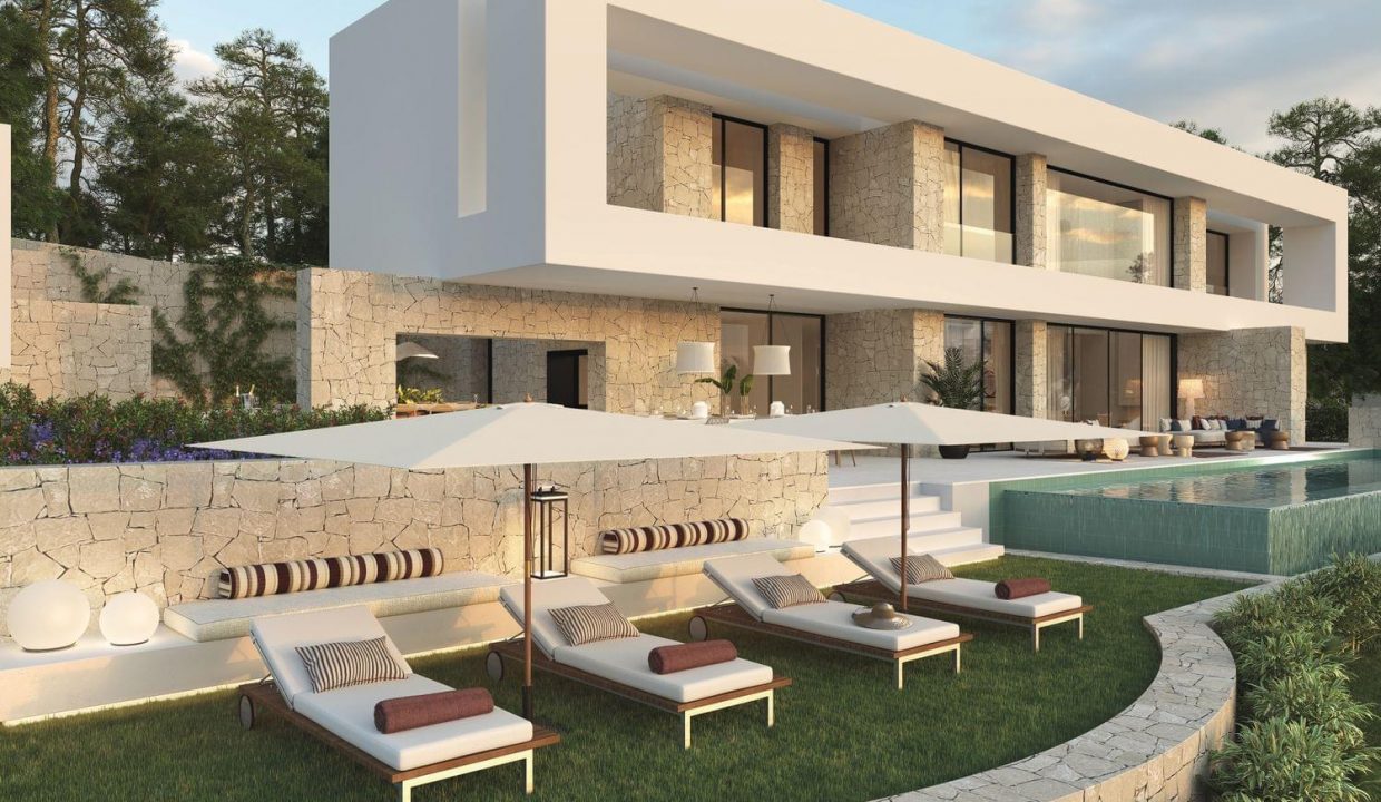 Promoción Corallisa Signature Homes Ibiza, obra nueva en Urbanització Roca Llisa (Revista)