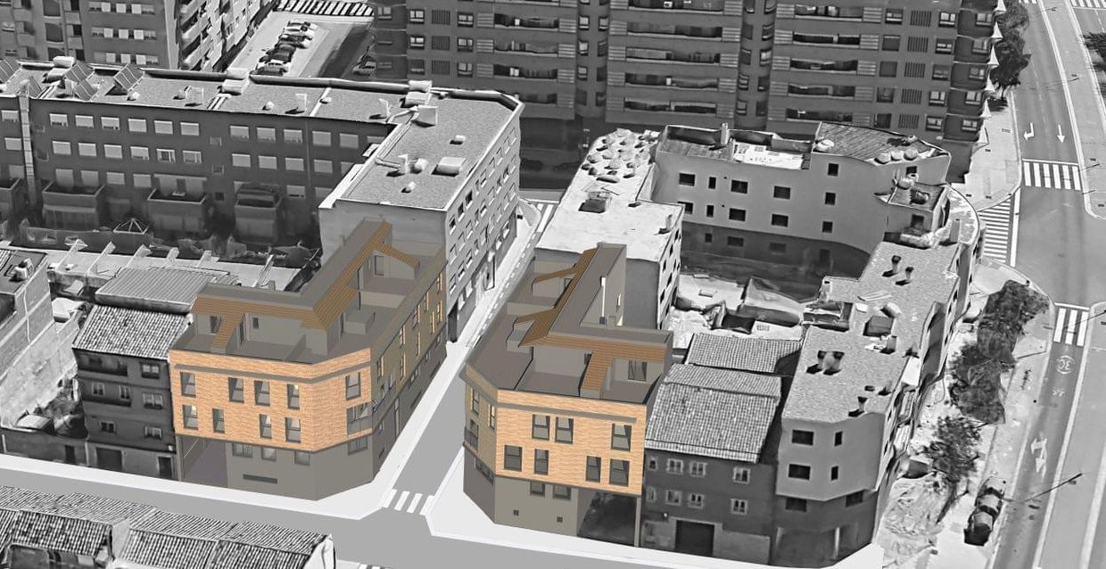 Promoción Ángel Jaria 29-33, obra nueva en Zaragoza (Revista)
