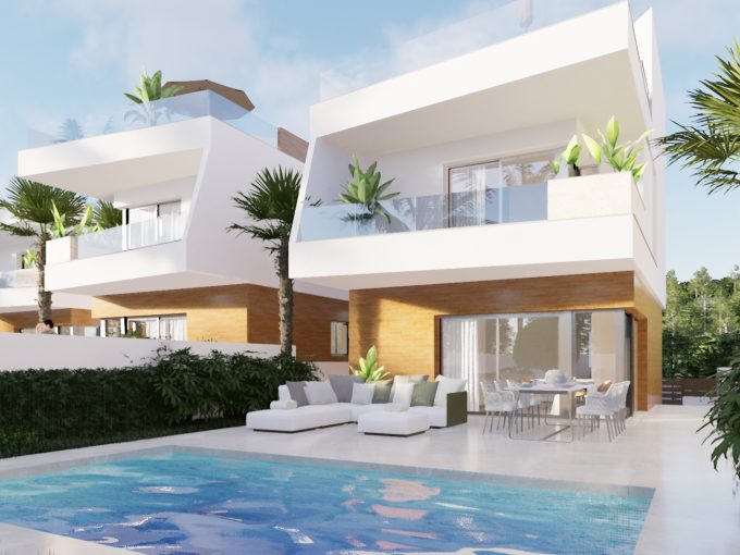 Promoción VISTA AZUL XXXV LO ROMERO GOLF VILLAS, obra nueva en Pilar de la Horadada (Revista)