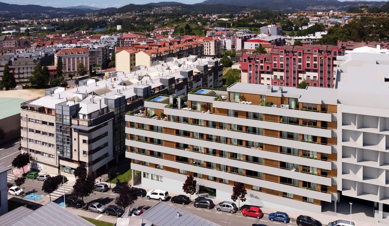 Promoción Terrazas de La Parda, obra nueva en Pontevedra (Revista)