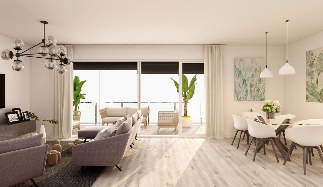 Promoción Residencial patio los Naranjos, obra nueva en Zaragoza (Revista)