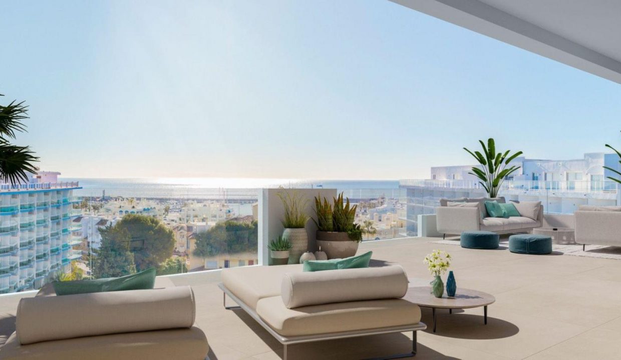 Promoción Edificio Crucero, obra nueva en Benalmádena Costa (Revista)