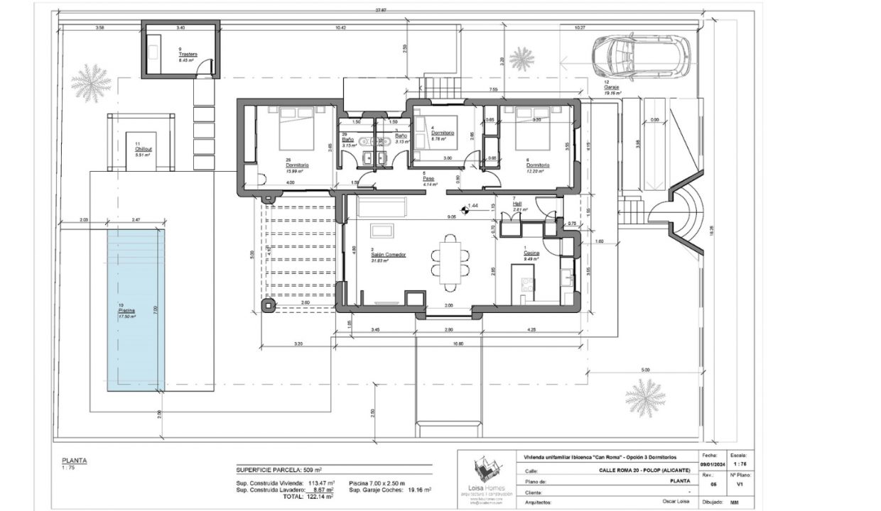 Promoción Encantadora residencia de estilo ibicenco, obra nueva en Chirles (Revista)