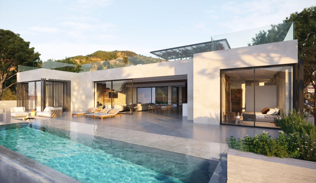 Promoción Exquisita villa con vistas al mar, obra nueva en l'Albir (Revista)