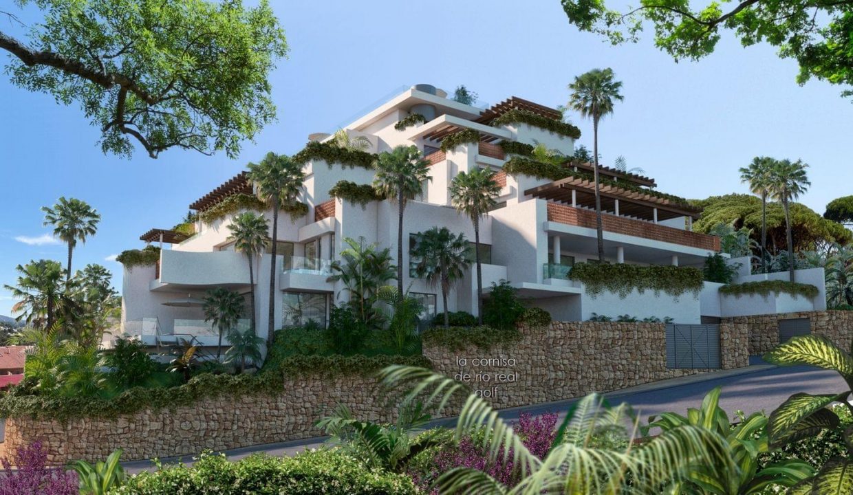 Promoción La Cornisa de Río Real Golf, obra nueva en Marbella (Revista)