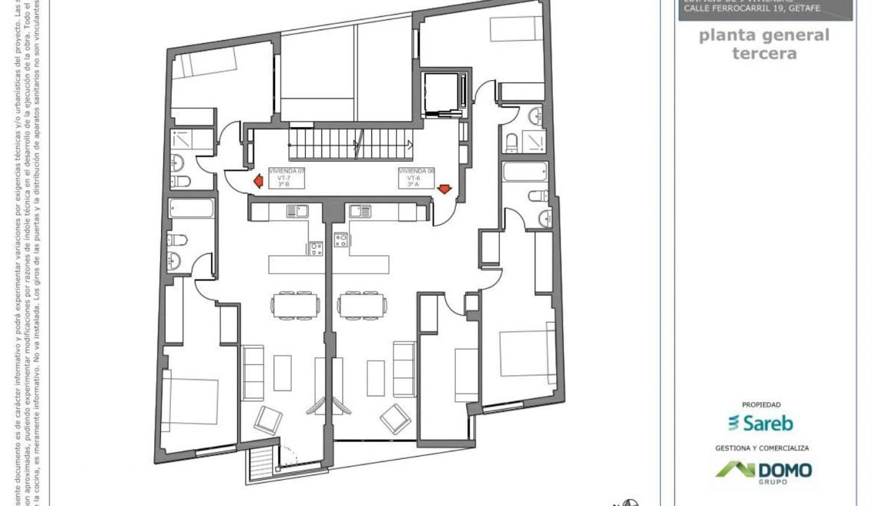 Promoción Residencial Ferrocarril, 17, obra nueva en Getafe (Revista)