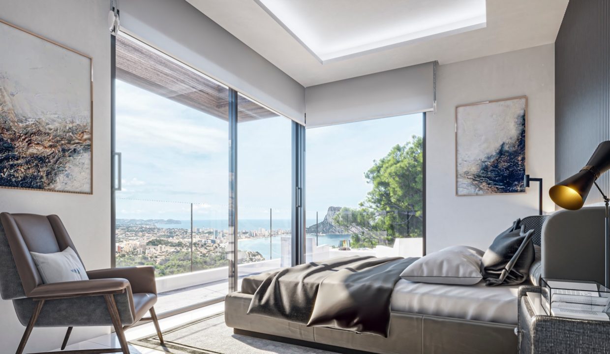 Promoción Villa de lujo de proyecto contemporáneo, obra nueva en Calpe (Revista)